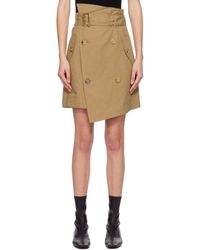 DRAE - Trench Miniskirt - Lyst
