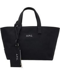 A.P.C. - 'Le Drummer' Toile Small Tote - Lyst
