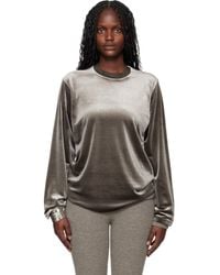 Fear Of God - Holiday Velour Classic Long Sleeve T-Shirt - Lyst