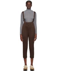 Pleats Please Issey Miyake - Brown Monthly Colors September Jumpsuit - Lyst