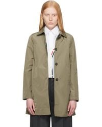 Barbour - Khaki Babbity Showerproof Reversible Jacket - Lyst