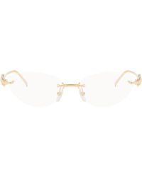 Cartier - 'Clash De Cat Eye Glasses - Lyst