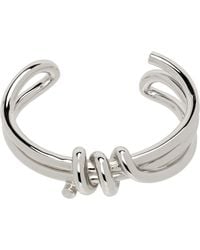 MM6 by Maison Margiela - Knotted Bracelet - Lyst