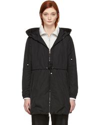 Moncler Manteau noir Topaz