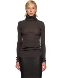 Rick Owens - Tower Ls Tube Turtleneck - Lyst