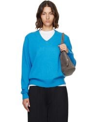 Entire studios - Knit Cashmere V-Neck Sweater - Lyst