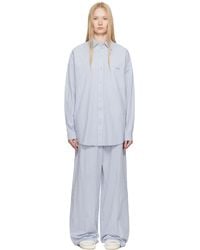 Skims - Cotton Poplin Oversized Sleep Pyjama Set - Lyst