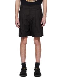 Balmain - Pleated Bermuda Shorts - Lyst