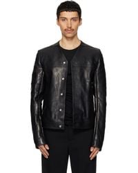 Rick Owens - Temple Leather Work Jacket - Lyst