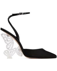 Sophia Webster - Chaussures à talon compensé graphique paloma noires - Lyst