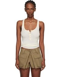 Isabel Marant - Off- Helma Silk Tank Top - Lyst
