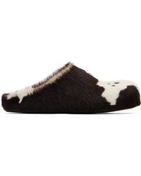 Marni - Fussbett Sabot Slip-on Loafers - Lyst