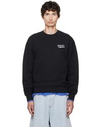 Maison Kitsuné - Handwriting Comfort Sweatshirt - Lyst