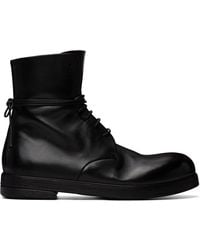 Marsèll - Zucca Zeppa Combat Boots - Lyst