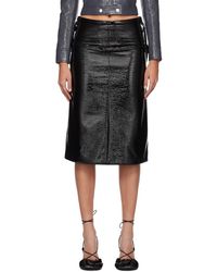Courreges - One Strap Midi Skirt - Lyst