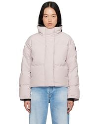 Canada Goose - Label' Grandview Cropped Down Jacket - Lyst