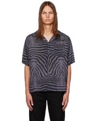Rhude - Black Zebra Shirt - Lyst