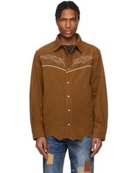 ANDERSSON BELL - Lemmans Faux-Suede Shirt - Lyst