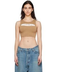 Serapis - Ssense Exclusive Thermal Tank Top - Lyst