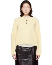 Loulou de Saison - Off- Homere Lds Cashmere Polo Sweater - Lyst