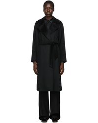 Max Mara Black Manuela Icon Coat