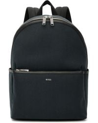 BOSS - Twill Backpack - Lyst