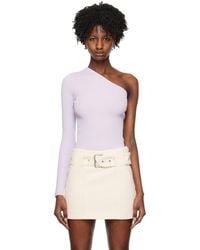 REMAIN Birger Christensen - Purple Single-shoulder Long Sleeve T-shirt - Lyst