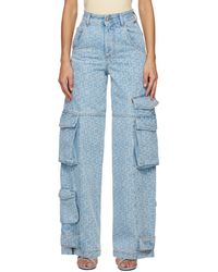 Gcds - Blue Ultracargo Jeans - Lyst
