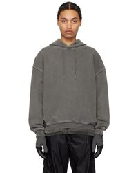 Amomento - Garment-dyed Hoodie - Lyst