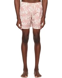 Palm Angels - Off-white Palms Allover Swim Shorts - Lyst