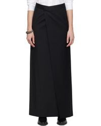 Ann Demeulemeester - Lykke ラップ マキシスカート - Lyst