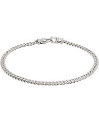 Tom Wood - Curb M Bracelet - Lyst