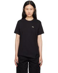 Comme des Garçons - Comme Des Garçons Shirt Black Lacoste Edition T-shirt - Lyst