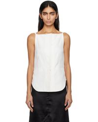 Loulou Studio - White Mihant Camisole - Lyst