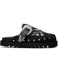 Toga - Eyelet Metal Clog Loafers - Lyst