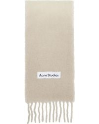 Acne Studios - Wool Fringe Scarf - Lyst