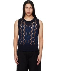 Egonlab - Textured Knit Tank Top - Lyst