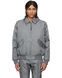 KANGHYUK - Lock Stitched Bomber Jacket - Lyst