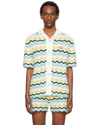 Casablancabrand - Wavy Bouclé Shirt - Lyst