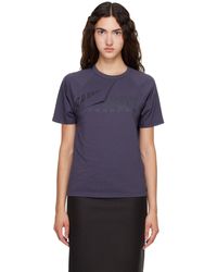 MM6 by Maison Margiela - Folded Logo T-Shirt - Lyst