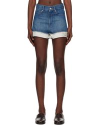 A.P.C. - Natacha Ramsay-Levi Edition Versailles Denim Shorts - Lyst