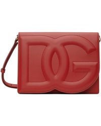 Dolce & Gabbana - レッド Dg ロゴ クロスボディバッグ - Lyst