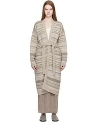 Lauren Manoogian - Ssense Exclusive Jacquard Long Cardigan - Lyst