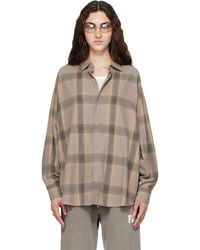 Fear Of God - Taupe Button Up Shirt - Lyst