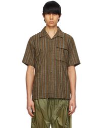 Maharishi - Chemise e à rayures de style japonais - Lyst