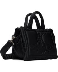 Vivienne Westwood Small Margaret Bag in Black | Lyst