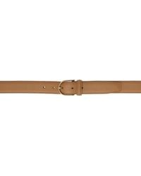 Anderson's - Tan Old School Classic Stitch Trimmed Belt - Lyst