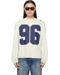 Acne Studios - Off- Logo Jersey T-Shirt - Lyst