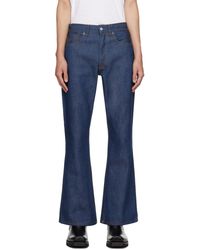 acne studiousレギュラーフィットジーンズ 1992インディゴブルー 東京