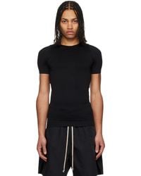 Rick Owens - Hollywood Active Knit Ss T-Shirt - Lyst
